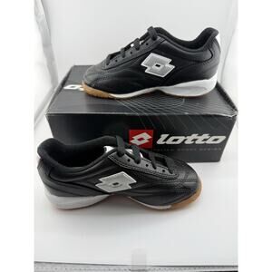 Lotto CALCIO ID JR New Black And White Toddler Size 12